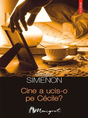 cover image of Cine a ucis-o pe Cécile?